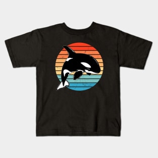 Cute orca killer whale Kids T-Shirt